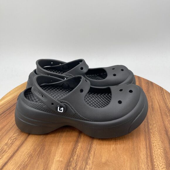 GOTO Shoes - GOTO Mary Jane Sandals Womens Size 8 / 39 Black Casual Comfort Clogs